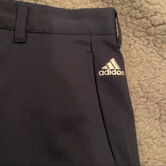 Adidas Navy Golf Shorts - Picture 10 of 12